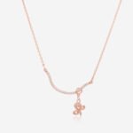 Eternal Charm Rose Gold 925 Sterling Silver Pendant | Anikhya Jewellery